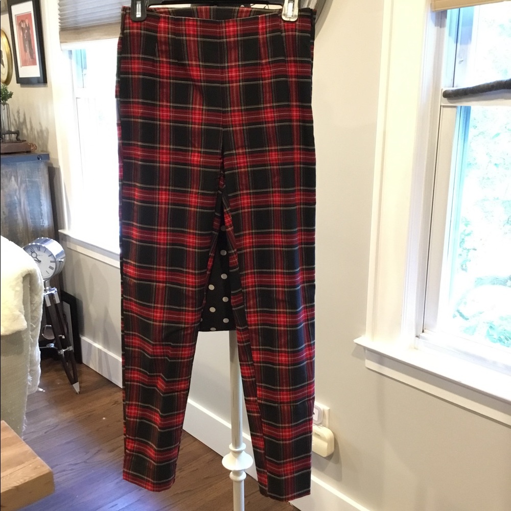 Plaid pants